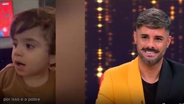 Comentadores do ‘Noite das Estrelas’ reagem a vídeo de Issac, o filho de Rui Figueiredo e Jéssica Antunes 