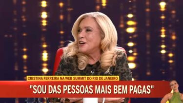 “Não sei qual é a utilidade”: Teresa Guilherme comenta o facto de Cristina Ferreira afirmar que nunca fez nada por dinheiro