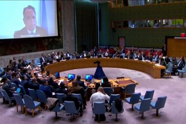 O momento em que sismo é sentido na reunião do Conselho de Segurança da ONU em Nova Iorque