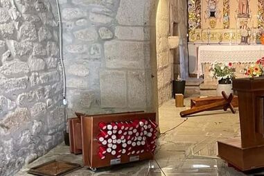 Capela do Santuário de São Caetano em Chaves alvo de assalto