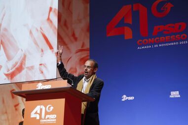 Nuno Morais Sarmento no 41.º Congresso Nacional do PSD, em 2023
