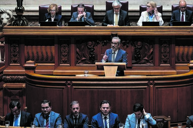 Paulo Rangel, ministro de Estado e dos Negócios Estrangeiros, fechou o debate pelo lado do Governo