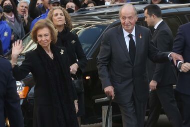 Rainha Sofía com Juan Carlos