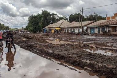 Inundações na Tanzânia