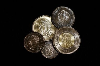 Atuais moedas do Reino Unido