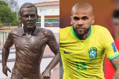 Estátua de Daniel Alves 