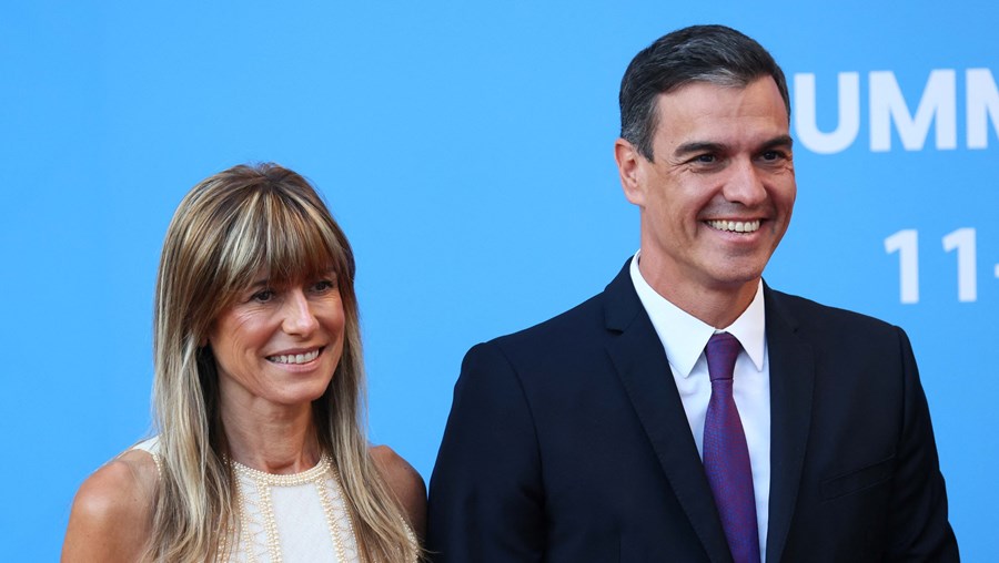 Pedro Sánchez e Begoña Gómez