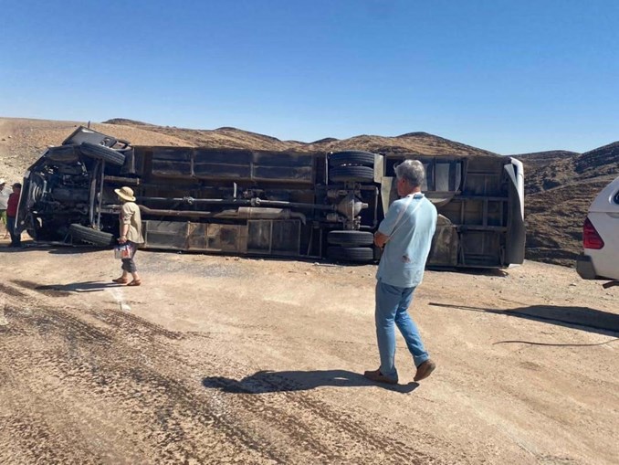 Dois turistas portugueses morrem em choque de autocarro na Namíbia
