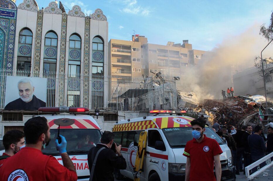 Ataques israelitas em Damasco