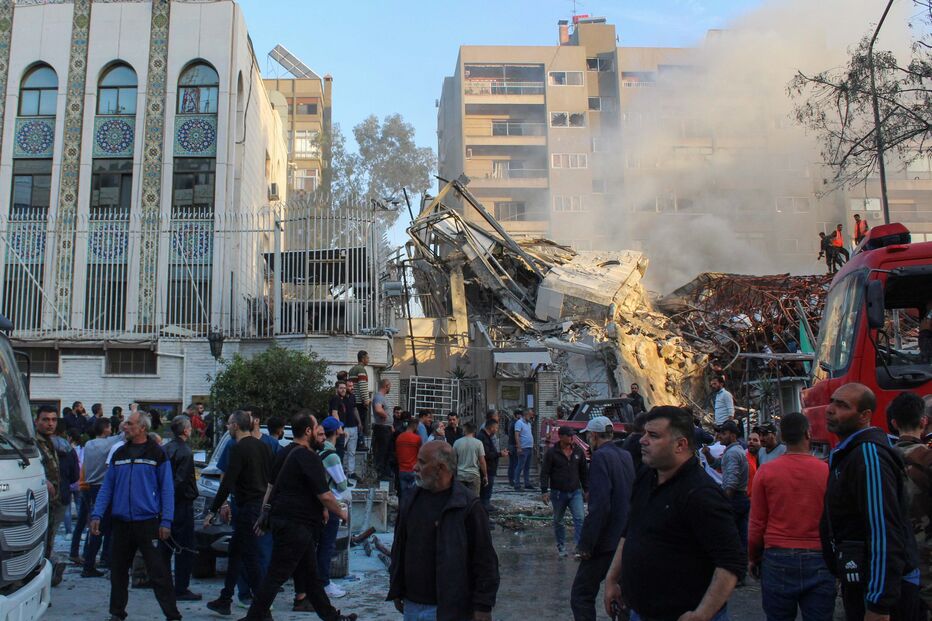 Ataques israelitas em Damasco