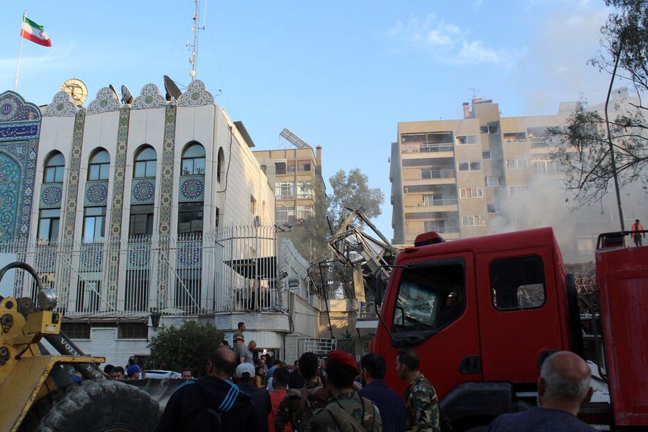 Ataques israelitas em Damasco