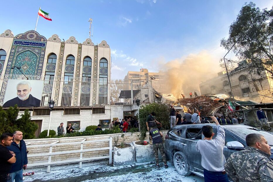 Ataques israelitas em Damasco