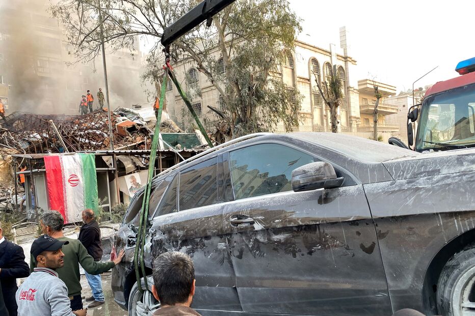 Ataques israelitas em Damasco