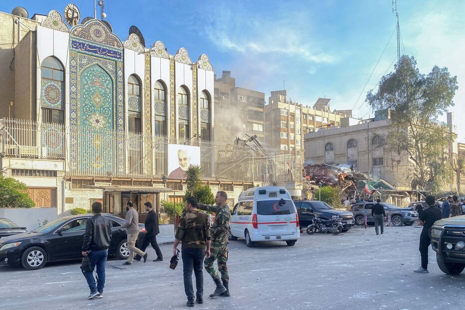 Ataques israelitas em Damasco