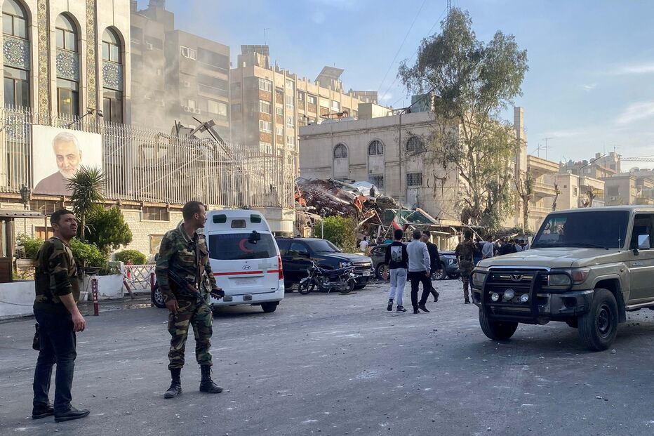 Ataques israelitas em Damasco