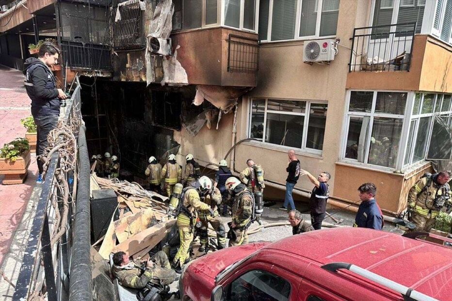 Incêndio em Istambul