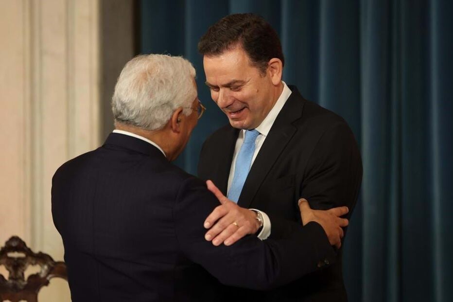 Luís Montenegro e António Costa