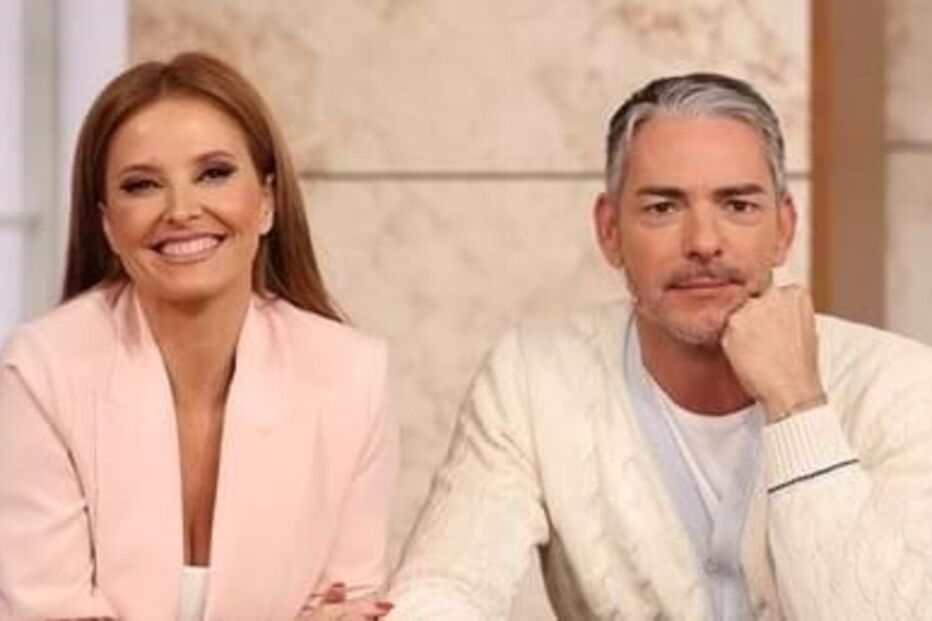 Cristina Ferreira e Cláudio Ramos