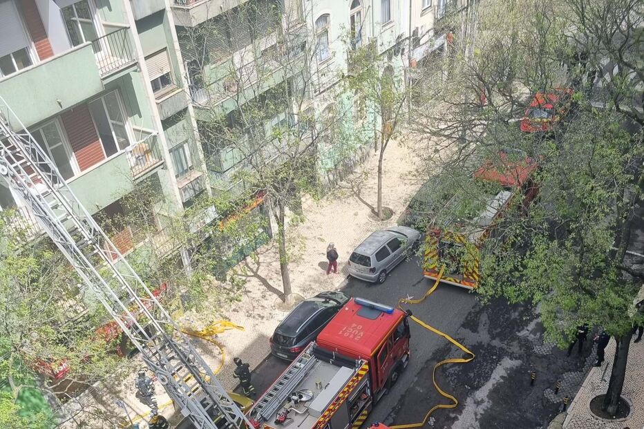 Incêndio em Lisboa