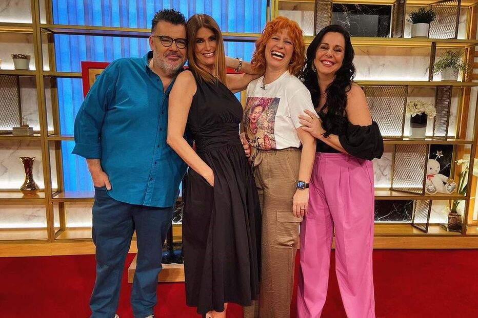 Nuno Azinheira, Liliana Campos, Joana Latino e Sara Norte no 'Passadeira Vermelha'