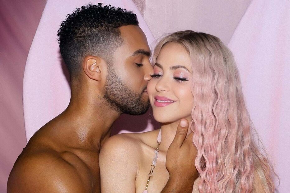 Shakira e Lucien Laviscount