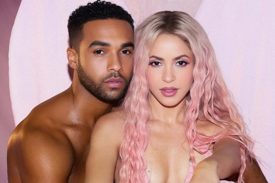 Shakira e Lucien Laviscount