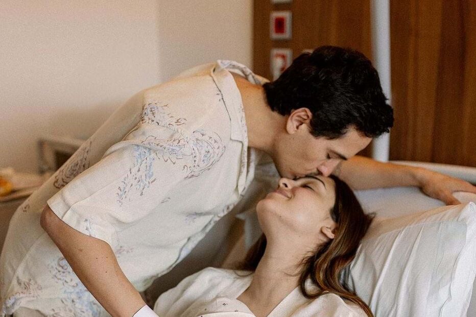 Angie Costa e Miguel Coimbra com a filha Alice