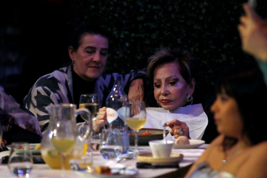 Betty Grafstein no espetáculo de José Castelo Branco 