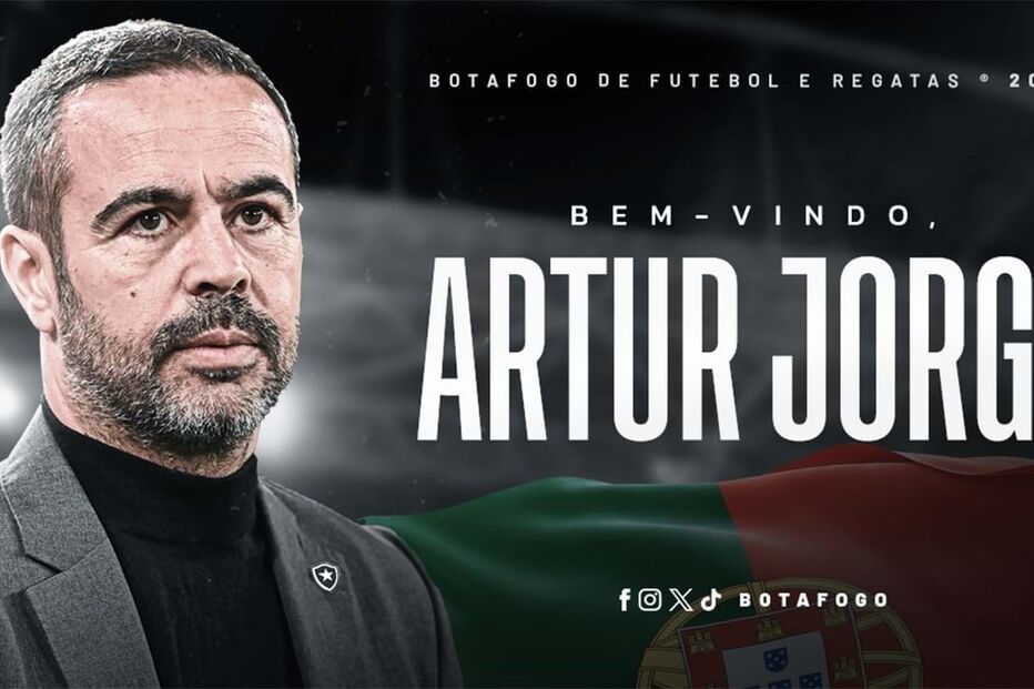 Botafogo oficializa contratação de Artur Jorge