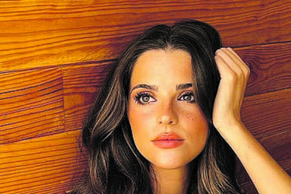 A atriz Inês Aguiar 