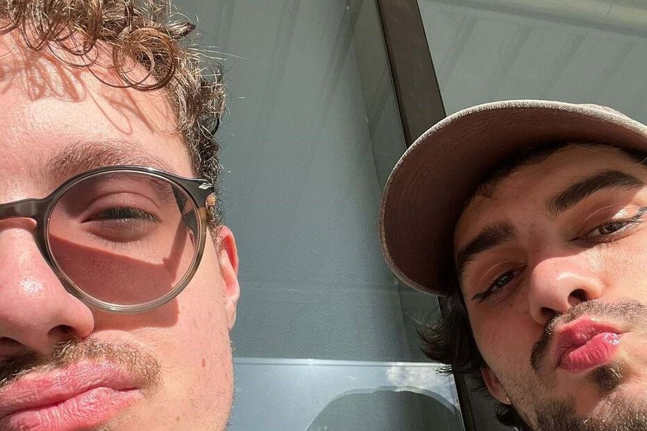 Jacques Costa com amigos