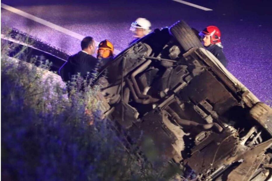 Acidente fez cinco feridos