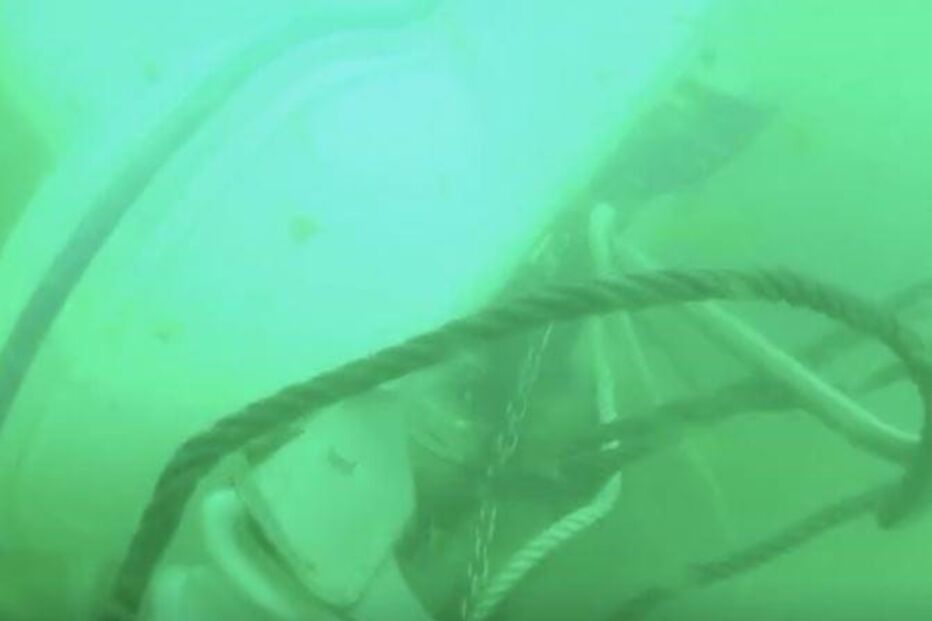 Primeiras imagens mostram barco que engoliu quatro pessoas em Tróia