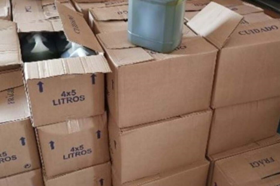 Apreendidos 2 510 litros de óleo alimentar vendido como azeite 