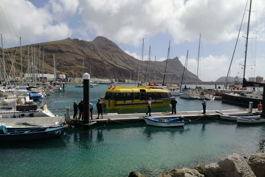 Marinha coordena resgate médico ao largo da ilha do Porto Santo