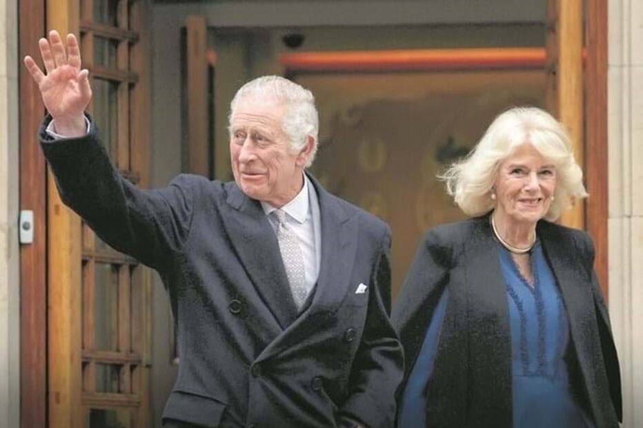 Rei Carlos III e rainha Camila