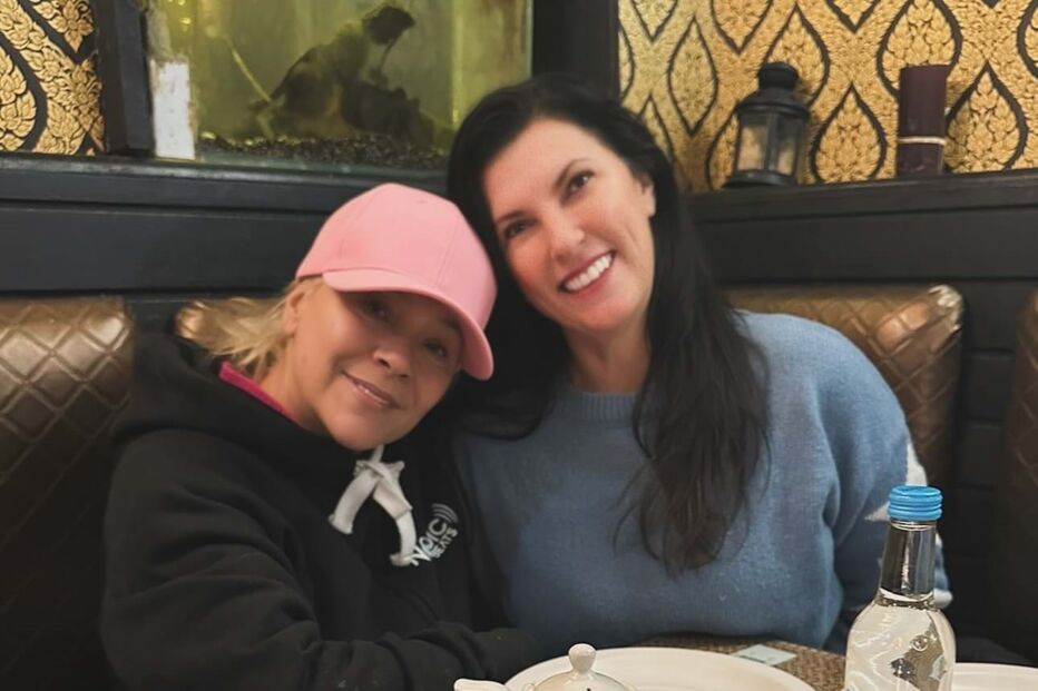 Samantha Fox e Linda Olsen