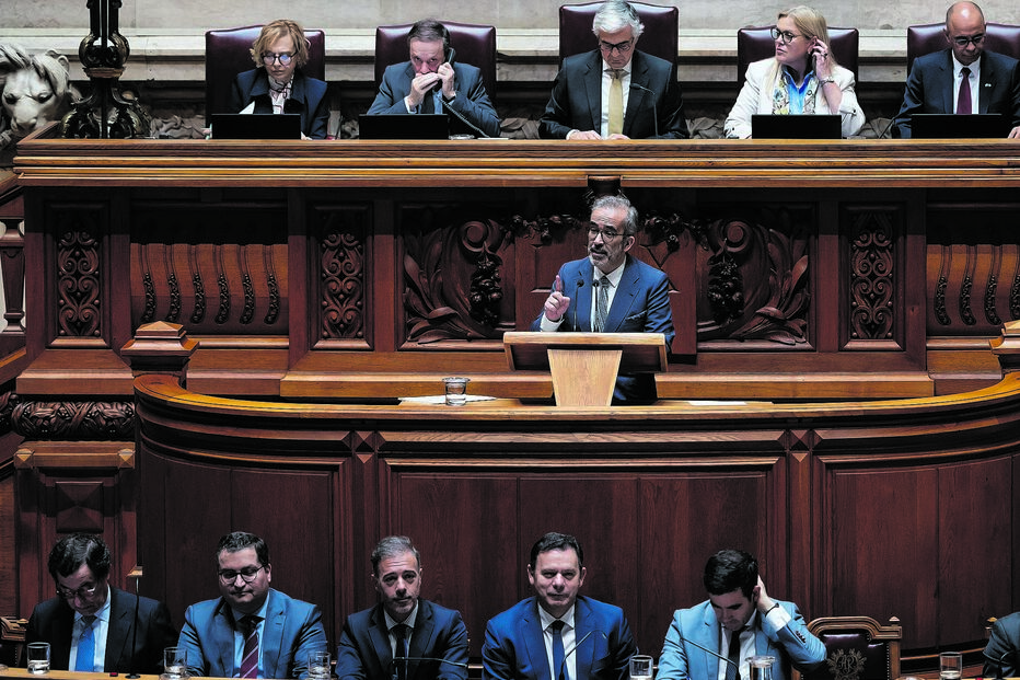 Paulo Rangel, ministro de Estado e dos Negócios Estrangeiros, fechou o debate pelo lado do Governo