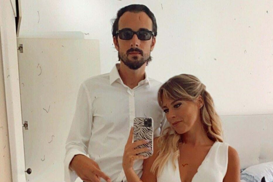 Inês Aires Pereira com David Ferreira da Silva