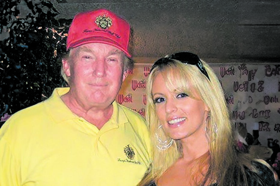 Trump com Stormy Daniels em 2006