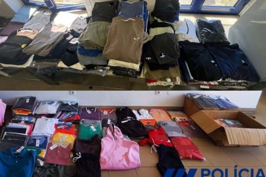 Sete pessoas detidas em Matosinhos por venda de artigos alegadamente contrafeitos