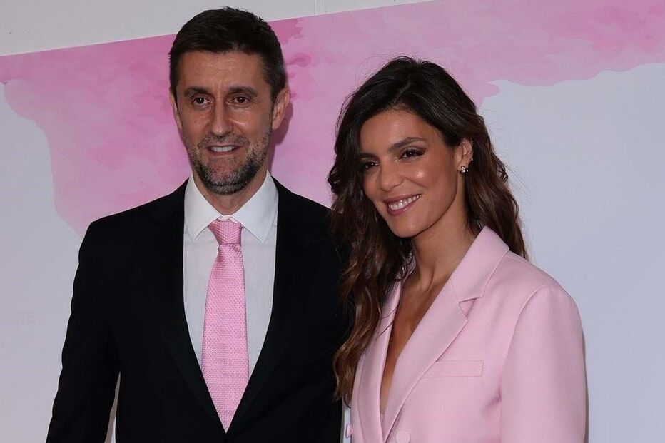 Andreia Rodrigues e o marido Daniel Oliveira