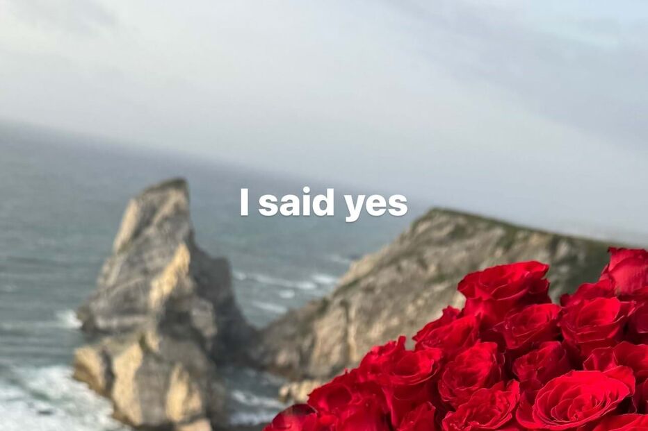 Trubin pede namorada em casamento