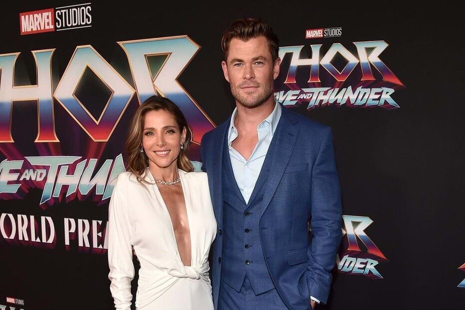 Chris Hemsworth é casado com a atriz espanhola Elsa Pataky