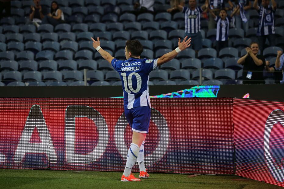 Francisco Conceição esteve em destaque frente ao V. Guimarães