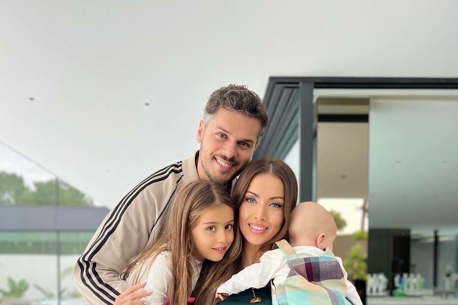 Laura Figueiredo, Mickael Carreira e os filhos