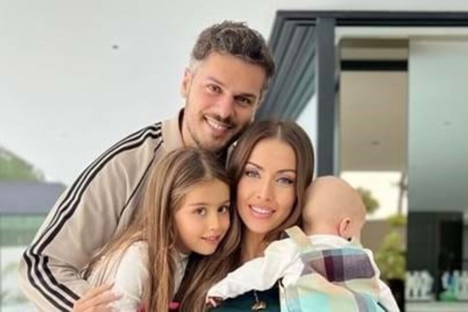 Laura Figueiredo, Mickael Carreira e os filhos