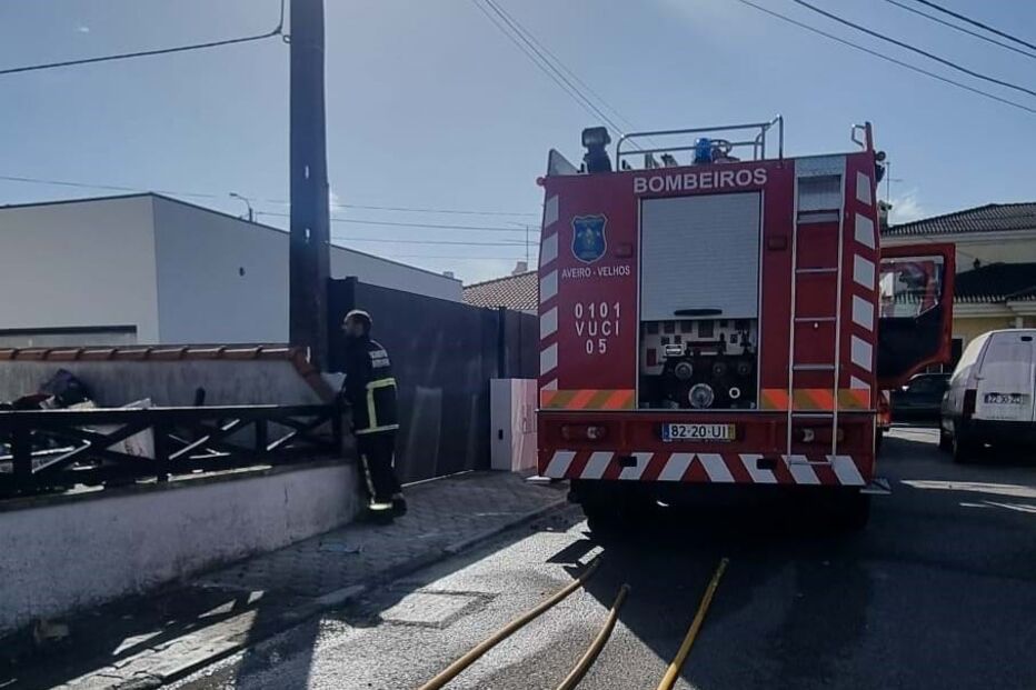 Incêndio em Aveiro