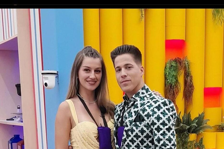 Sérgio Duarte com Margarida Castro