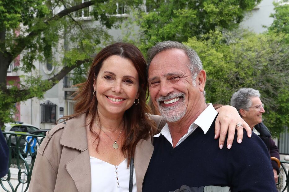 António Capelo com Sofia Grillo